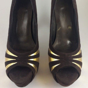 Jessica Simpson Suede Platforms